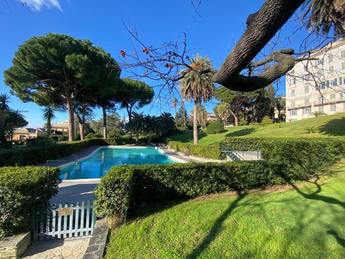 Casaviva-Stylish Trilo With Ac-Shared Pool-Parking Leilighet Genova Eksteriør bilde