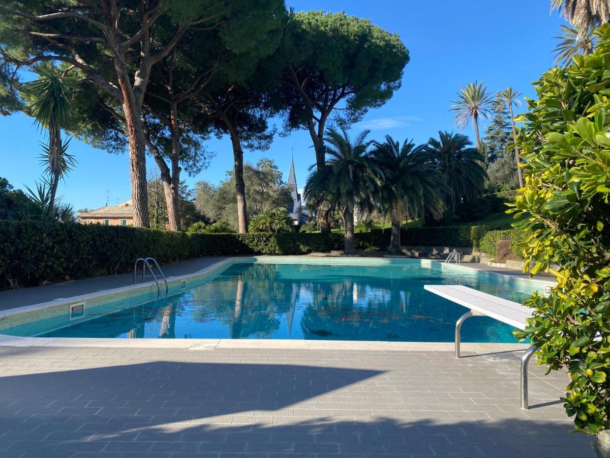 Casaviva-Stylish Trilo With Ac-Shared Pool-Parking Leilighet Genova Eksteriør bilde